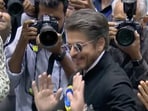 Shah Rukh Khan met Rani Mukerji at the National Awards ceremony.