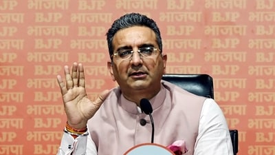 BJP spokesperson Gaurav Bhatia said he was in the comfort of his home at the time when unauthorised images and videos were shared online after the TV clip. (ANI) BJP spokesperson Gaurav Bhatia said he was in the comfort of his home at the time when unauthorised images and videos were shared online after the TV clip. (ANI)