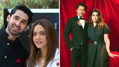 Anya Singh plays the manager of The Ba***ds of Bollywood protagonist Aasmaan Singh, played by Lakhsya. Anya Singh plays the manager of The Ba***ds of Bollywood protagonist Aasmaan Singh, played by Lakhsya.