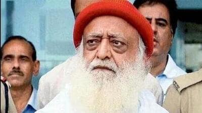 Asaram was convicted by a Jodhpur court in 2018 for raping a minor and by a Gandhinagar court in 2023 for raping a woman from Surat. (File Photo) Asaram was convicted by a Jodhpur court in 2018 for raping a minor and by a Gandhinagar court in 2023 for raping a woman from Surat. (File Photo)