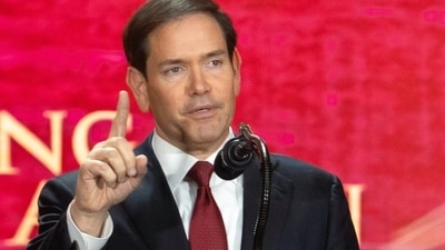 Marco Rubio says Europe too must impose sanctions on Russia and its oil buyers. (Bloomberg)