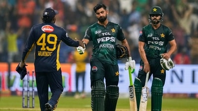 Chasing 134 should not have been a tough task, but Pakistan nearly made a mess of it before recovering to finish at 138 for five. (AP) Chasing 134 should not have been a tough task, but Pakistan nearly made a mess of it before recovering to finish at 138 for five. (AP)