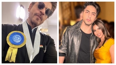 After winning the Best Actor award at the 71st National Film Awards for Jawan, Shah Rukh Khan's family celebrated on social media.