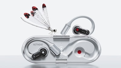 Nothing has launched open-ear Ear (Open) TWS earbuds in India. (Nothing) Nothing has launched open-ear Ear (Open) TWS earbuds in India. (Nothing)