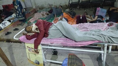 Patients facing delays in treatment were forced to go elsewhere. (HT Photo)