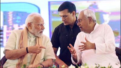 Prime Minister Narendra Modi with Bihar chief minister Nitish Kumar in Purnea earlier this month. (HT Photo) Prime Minister Narendra Modi with Bihar chief minister Nitish Kumar in Purnea earlier this month. (HT Photo)