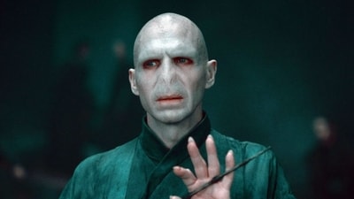 Ralph Fiennes played the role of Lord Voldemort in the Harry Potter films Ralph Fiennes played the role of Lord Voldemort in the Harry Potter films