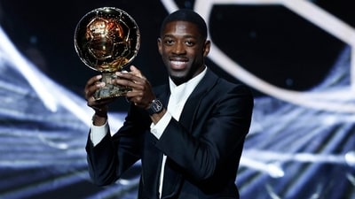 Paris St Germain's Ousmane Dembele (REUTERS)