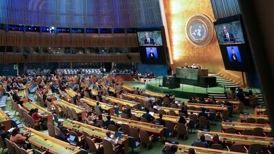 United Nations Headquarters in New York (BRYAN R. SMITH/Pool via REUTERS)