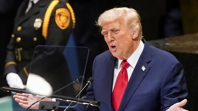 Trump's addresses the 80th United Nations General Assembly, in New York City, New York, U.S., September 23, 2025. REUTERS/Al Drago (REUTERS)