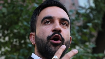 Zohran Mamdani, the Democratic nominee, said he had been scheduled to attend a town hall this week organized by WABC-TV, a local affiliate of ABC. (Getty Images via AFP) Zohran Mamdani, the Democratic nominee, said he had been scheduled to attend a town hall this week organized by WABC-TV, a local affiliate of ABC. (Getty Images via AFP)