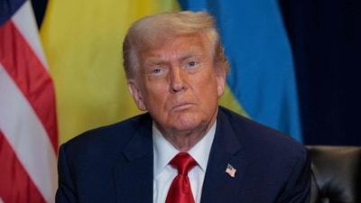 President Trump reportedly left an almost full box of nacho cheese Doritos at Windsor Castle following his visit to the UK. (Photo by CHIP SOMODEVILLA / GETTY IMAGES NORTH AMERICA / Getty Images via AFP) (Getty Images via AFP) President Trump reportedly left an almost full box of nacho cheese Doritos at Windsor Castle following his visit to the UK. (Photo by CHIP SOMODEVILLA / GETTY IMAGES NORTH AMERICA / Getty Images via AFP) (Getty Images via AFP)