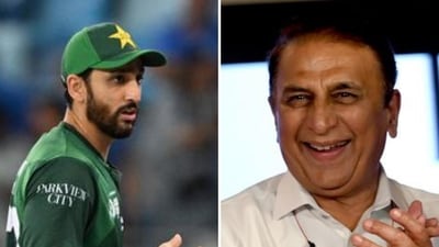 Sunil Gavaskar showed the mirror to Pakistan (AFP/PTI)