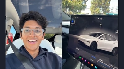 Sharma revealed that the 5-minute ride cost about $4.5. (X/@Ishansharma7390) Sharma revealed that the 5-minute ride cost about $4.5. (X/@Ishansharma7390)