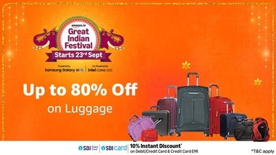 Amazon Great Indian Festival: Up to 80% off Amazon Great Indian Festival: Up to 80% off