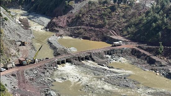 Budhal – Mahore – Gool (BMG) is a strategic road for the movement of troops and supply of logistics across important regions of Pir Panjal ranges. (HT Photo)