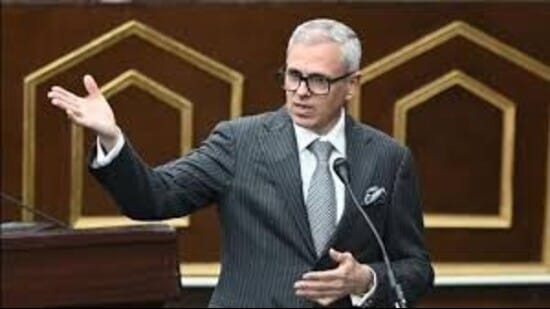 J&K chief minister Omar Abdullah (File)