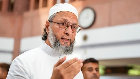 AIMIM chief Asaduddin Owaisi (PTI)