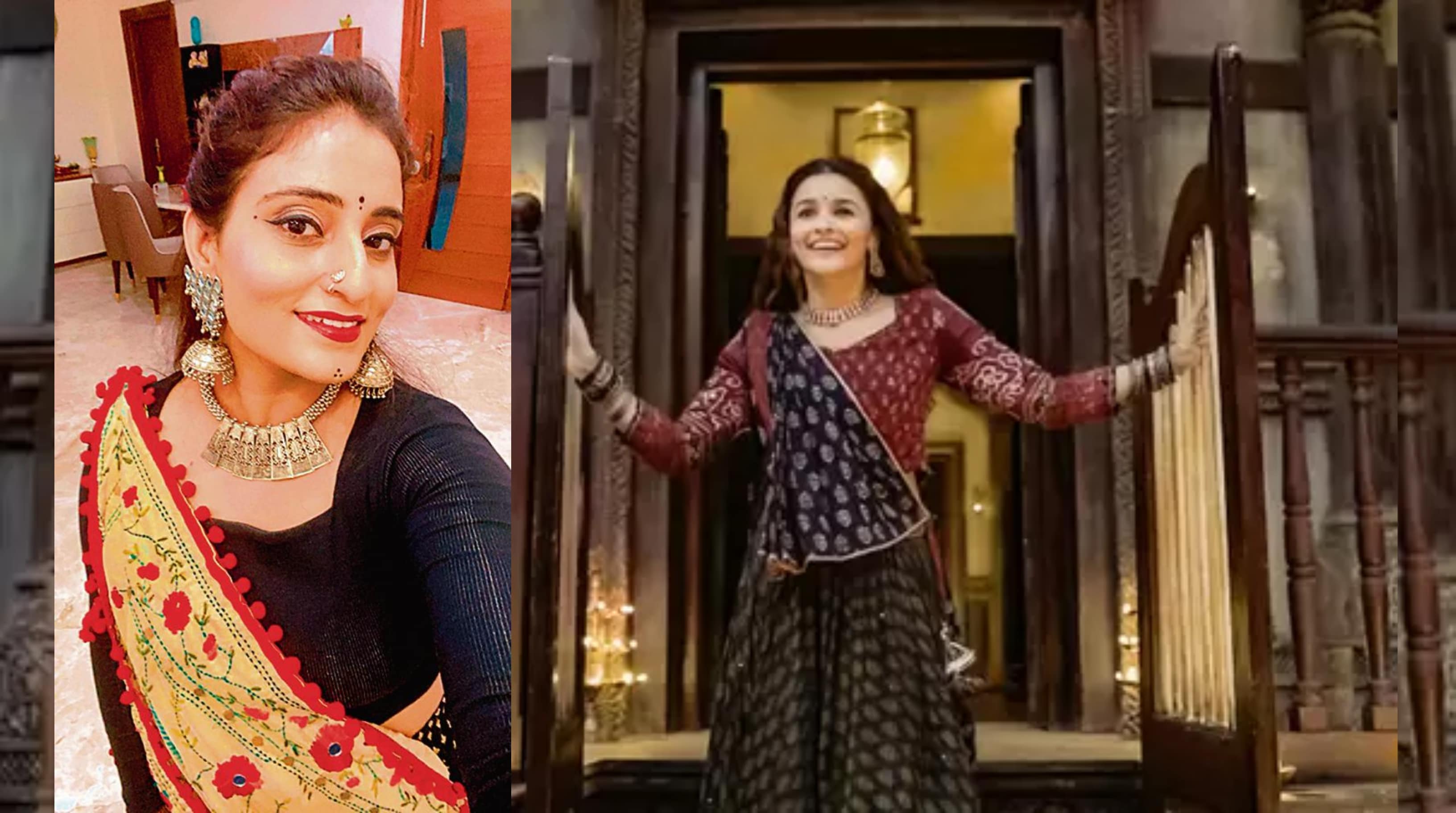 Dr Shiva Arora, a Dwarka-based dentist, shares; "I love dressing up! I really liked Alia Bhatt in Jhume Re Gori (song from 2022 film, Gangubai Kathiawadi). So, for the garba night I've shopped from across Delhi to curate just the right look. I've got the lehenga from CP's Gujarati Market, blouse and rings from GK, and silver jewellery from Janpath. My dupatta is especially sourced from Maharashtra.” Dr Shiva Arora, a Dwarka-based dentist, shares; "I love dressing up! I really liked Alia Bhatt in Jhume Re Gori (song from 2022 film, Gangubai Kathiawadi). So, for the garba night I've shopped from across Delhi to curate just the right look. I've got the lehenga from CP's Gujarati Market, blouse and rings from GK, and silver jewellery from Janpath. My dupatta is especially sourced from Maharashtra.”