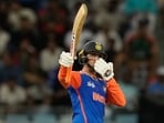 Opener Abhishek hammered a 37-ball 75 but the rest of the batters failed to produce a big score as India settled for a par 168 for six.(AP)