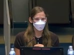 Violet Affleck, 19, addressed the UN, stressing the importance of mask mandates and public health protocols amid COVID-19. Violet Affleck, 19, addressed the UN, stressing the importance of mask mandates and public health protocols amid COVID-19.