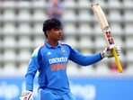India's Vaibhav Suryavanshi celebrates