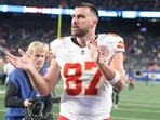 NFL punishes Travis Kelce with $14k fine for obscene gesture vs Eagles NFL punishes Travis Kelce with $14k fine for obscene gesture vs Eagles