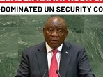 BRICS leader Ramaphosa shames west-dominated UNSC