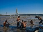 IMD data shows city logged 41% surplus rainfall, highest in Central Delhi, with three heavy-rain days and August as wettest month since 2010. (Sanchit Khanna/HT) IMD data shows city logged 41% surplus rainfall, highest in Central Delhi, with three heavy-rain days and August as wettest month since 2010. (Sanchit Khanna/HT)