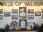 Wall of Valour was opened to the public in St Kabir Public School, Karnal on Tuesday. (HT Photo) Wall of Valour was opened to the public in St Kabir Public School, Karnal on Tuesday. (HT Photo)