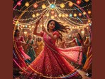 Create garba and dandiya night AI images with Gemini’s Nano Banana feature. Create garba and dandiya night AI images with Gemini’s Nano Banana feature.