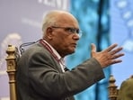 Celebrated Kannada author and philosopher SL Bhyrappa. (Saumya Khandelwal/HT PHOTO) Celebrated Kannada author and philosopher SL Bhyrappa. (Saumya Khandelwal/HT PHOTO)