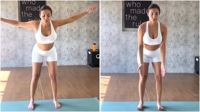 Discover 7 simple movements by Malaika Arora to feel younger and lighter in 2 minutes. (Instagram/@malaikaaroraofficial) Discover 7 simple movements by Malaika Arora to feel younger and lighter in 2 minutes. (Instagram/@malaikaaroraofficial)