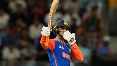 Opener Abhishek hammered a 37-ball 75 but the rest of the batters failed to produce a big score as India settled for a par 168 for six. (AP) Opener Abhishek hammered a 37-ball 75 but the rest of the batters failed to produce a big score as India settled for a par 168 for six. (AP)