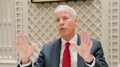 US Energy Secretary Chris Wright said that America wants to end the Ukraine war, and he "believes" that India wants that too. (Bloomberg) US Energy Secretary Chris Wright said that America wants to end the Ukraine war, and he "believes" that India wants that too. (Bloomberg)