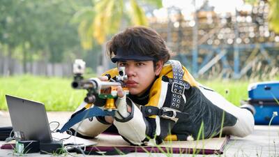 Adriyan Karmakar impressed in the 50m 3P and prone events, winning gold at the Asian Championships and two medals in Suhl. (NRAI) Adriyan Karmakar impressed in the 50m 3P and prone events, winning gold at the Asian Championships and two medals in Suhl. (NRAI)