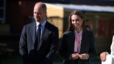 Kate Middleton honors Southport tragedy victims with Taylor Swift themed bracelet and school visits. (AP) Kate Middleton honors Southport tragedy victims with Taylor Swift themed bracelet and school visits. (AP)