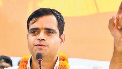 Congress leadervVardhan Yadav. (HT) Congress leadervVardhan Yadav. (HT)