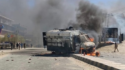 Ladakh LG said that a curfew has been imposed across the Leh district of the Union Territory to prevent more bloodshed. (AP)