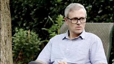 Jammu and Kashmir chief minister Omar Abdullah on Wednesday criticised the BJP over the delay in the restoration of statehood. (PTI Photo) Jammu and Kashmir chief minister Omar Abdullah on Wednesday criticised the BJP over the delay in the restoration of statehood. (PTI Photo)