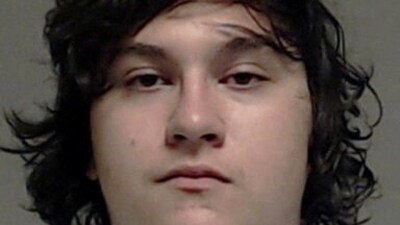 Joshua Jahn appears in a police booking mugshot taken April 6, 2016 by the Collin County Sheriff's Office. (via REUTERS)