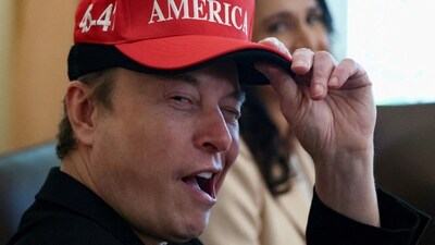 Tech billionaire Elon Musk was a primary advisor to Trump when he began his second presidency at the start of 2025. Here he's pictured during a cabinet meeting in April. (Reuters File Photo)