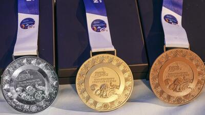 Medals for the World Para Athletics Championships being unveiled during an event organised by Paralympic Committee of India (PCI), in New Delhi. (PTI) Medals for the World Para Athletics Championships being unveiled during an event organised by Paralympic Committee of India (PCI), in New Delhi. (PTI)