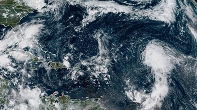 Hurricane Gabrielle nears Azores; U.S. East Coast faces dangerous surf. (AP) Hurricane Gabrielle nears Azores; U.S. East Coast faces dangerous surf. (AP)