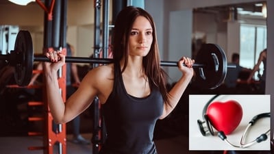 Be cautious about weightlifting if you have uncontrolled high blood pressure.bh Be cautious about weightlifting if you have uncontrolled high blood pressure.bh