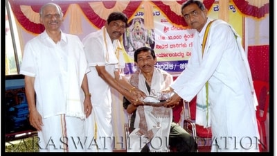 The late Raju P. Puthran's legacy lives on through the Saraswathi Foundation, which continues his good work. The late Raju P. Puthran's legacy lives on through the Saraswathi Foundation, which continues his good work.