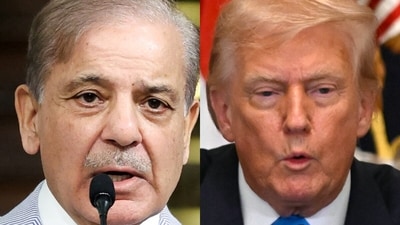 Pakistan's Prime Minister Shehbaz Sharif will meet US President Donald Trump on Thursday. (Reuters and AP file)