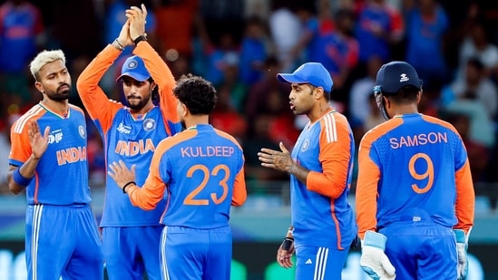 India outclassed Bangladesh by 41 runs in a Super 4s match to seal the Asia Cup final berth.(ANI)