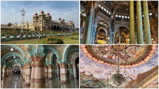 The Mysore Palace stands as a significant historical and cultural landmark in Mysore. (Pics: Sanya Panwar)