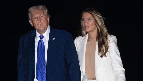 UN escalator 'intentionally stopped' during Trump, Melania's visit? What we know (Photo by SAUL LOEB / AFP) (AFP)